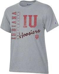 Champion Women's Indiana Mascot Script Stadium T-shirt