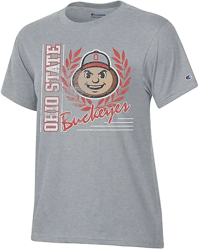 Champion Women's Ohio State Mascot Script Stadium T-shirt