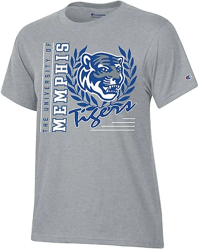 Champion Women's Memphis Mascot Script Stadium T-shirt