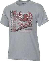 Champion Women's South Carolina Mascot Script Stadium T-shirt