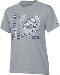 Champion Women's TCU Mascot Script Stadium T-shirt