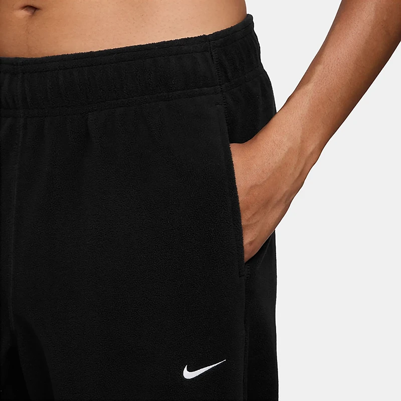 Nike Women's One Therma-FIT Mid-Rise Fleece Pants