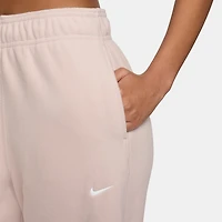 Nike Women's One Therma-FIT Mid-Rise Fleece Pants