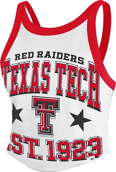 47 Brands Women's Texas Tech Red Raiders Energize Sporty Tank Top