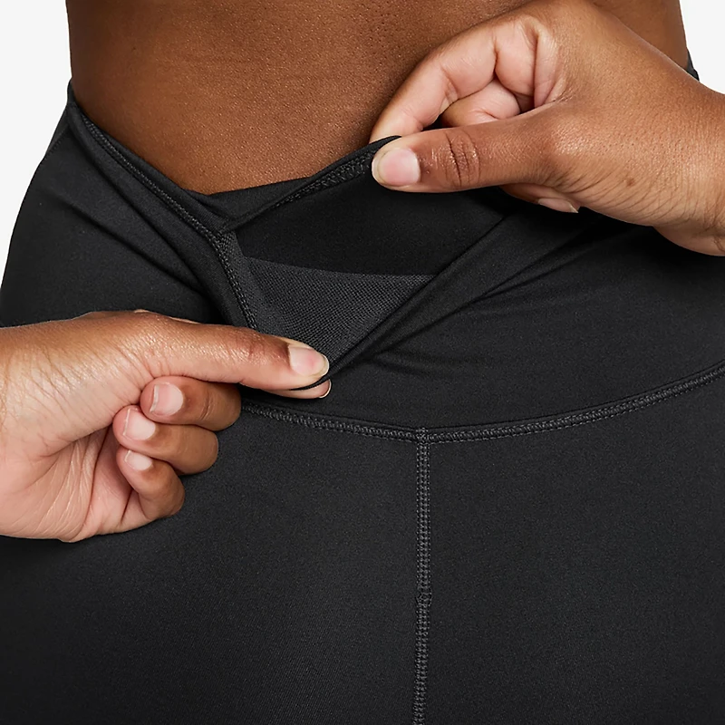Nike Women's One Dri-FIT Seamless Front High-Waisted Leggings