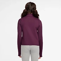 Nike Girls' Nike Pro Therma-FIT 1/2-Zip Long Sleeve Top