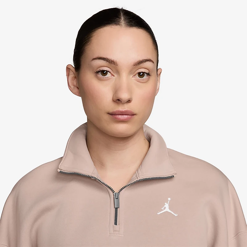 Jordan Women's Brooklyn Fleece 1/4-Zip Pullover