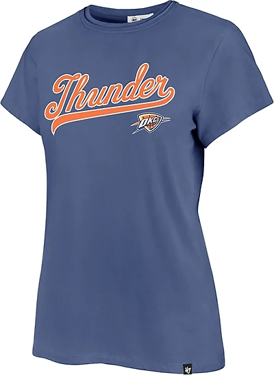 47B Women's OKC Thunder Tailsweep Frankie Short Sleeve T-shirt
