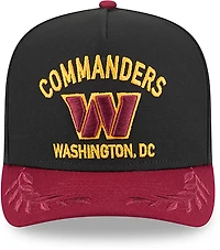 New Era Adults' Washington Commanders 2025 Draft 9FIFTY A-Frame Snapback Cap