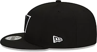 New Era Adults' Washington Commanders Black and White 9FIFTY Snapback Cap