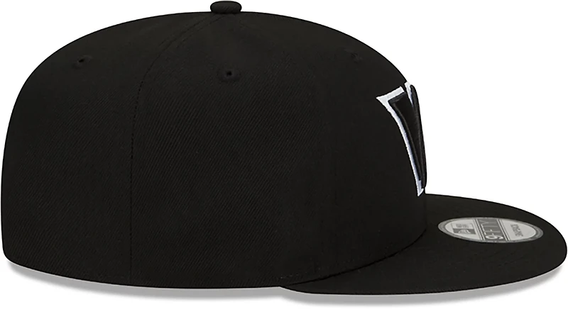 New Era Adults' Washington Commanders Black and White 9FIFTY Snapback Cap