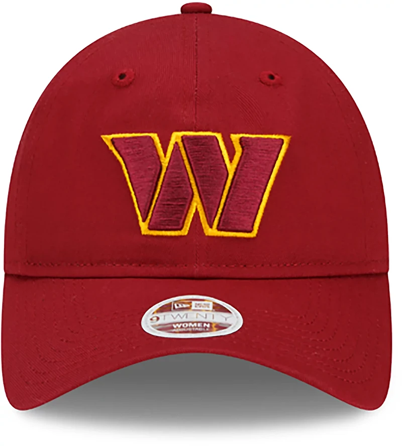 New Era Women's Washington Commanders Core Classic Gray 9TWENTY Adjustable Cap