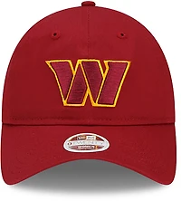 New Era Women's Washington Commanders Core Classic Gray 9TWENTY Adjustable Cap