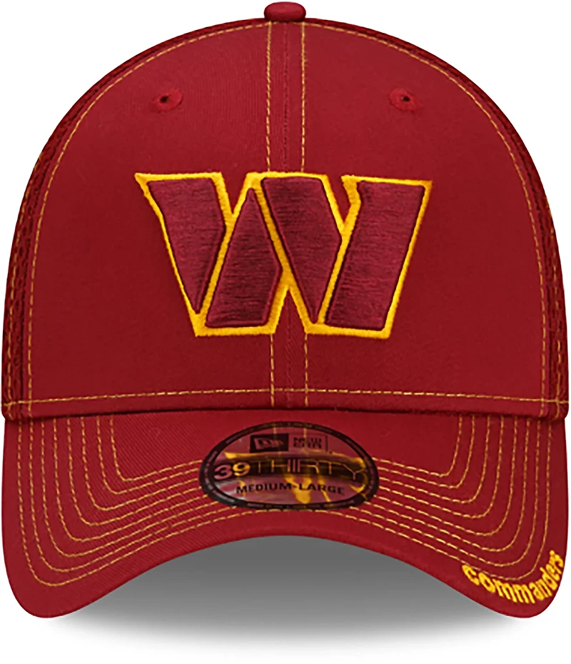 New Era Adults' Washington Commanders NEO 39THIRTY Stretch Fit Cap