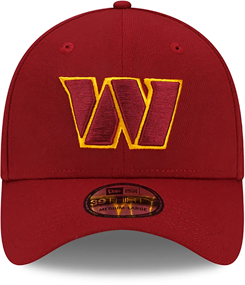 New Era Adults' Washington Commanders Team Classic 39THIRTY Stretch Fit Cap