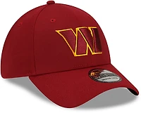 New Era Adults' Washington Commanders Team Classic 39THIRTY Stretch Fit Cap