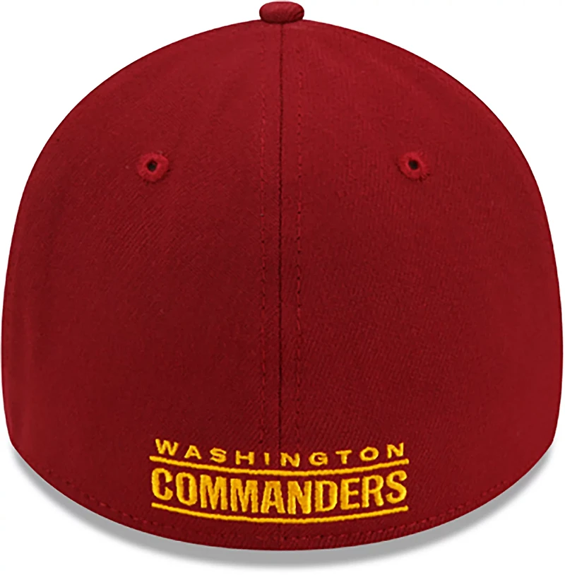 New Era Adults' Washington Commanders Team Classic 39THIRTY Stretch Fit Cap