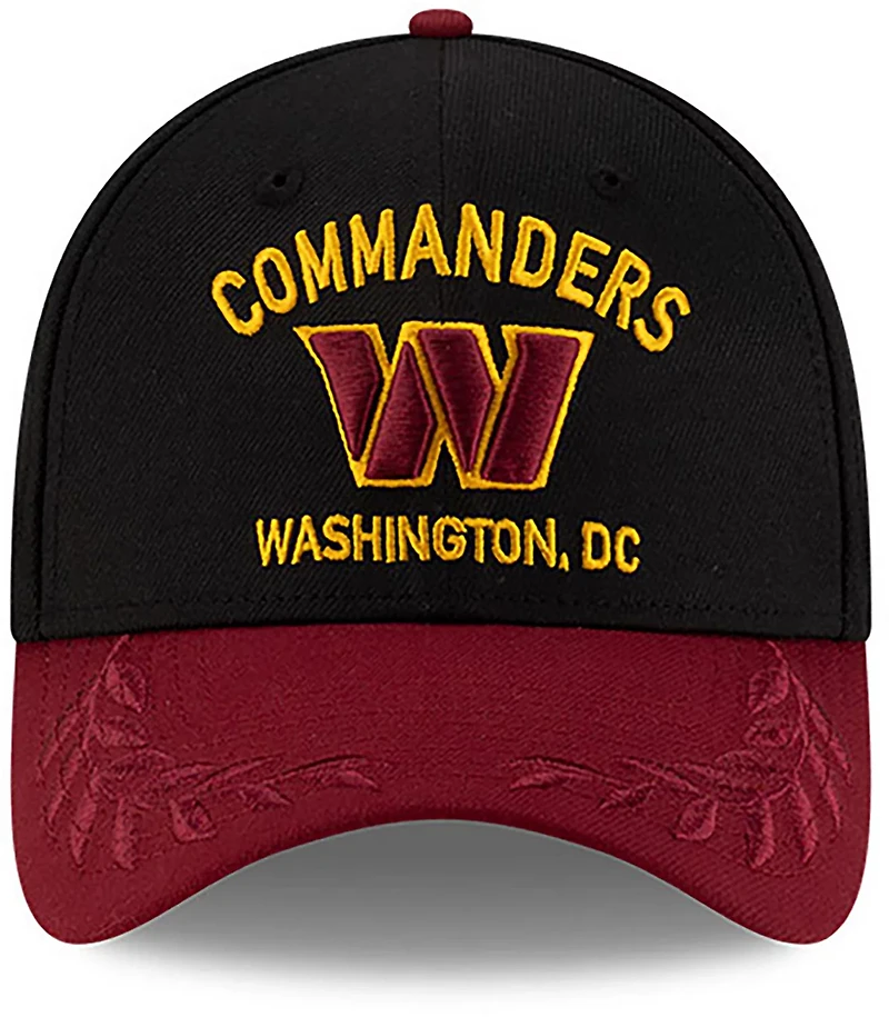 New Era Adults' Washington Commanders 2025 Draft 39THIRTY Stretch Fit Cap