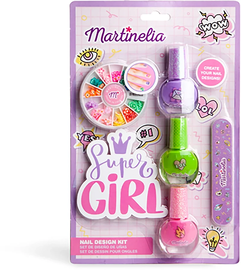 Toysmith Martinelia Super Girl Nail Design Kit