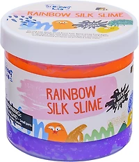 Toysmith Sensory Lab Rainbow Silky Slime