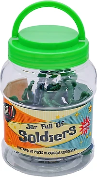 Toysmith Neato! Jar Full of Soldiers