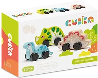 Toysmith Cubika Wooden Joyful Dinos Toy Set