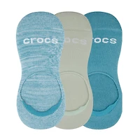 Crocs Women's Footie Socks 3-Pack