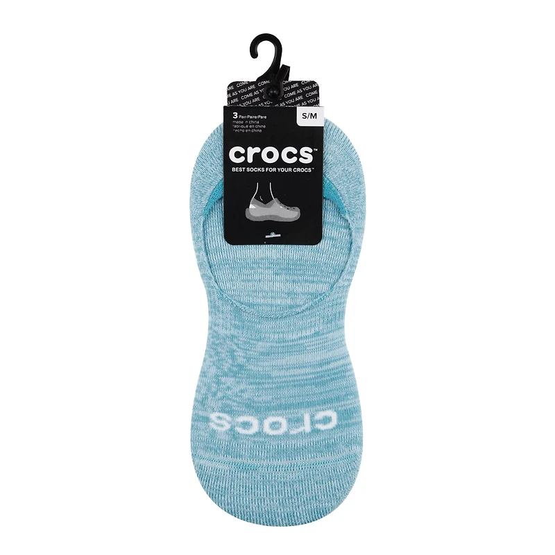 Crocs Women's Footie Socks 3-Pack