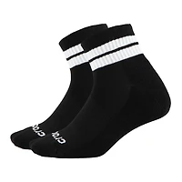 Crocs Women's Stripe Quarter Socks 3-Pack