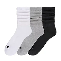 Crocs Women's Slouch Crew Socks 3-Pack