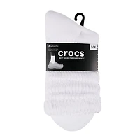 Crocs Women's Slouch Crew Socks 3-Pack