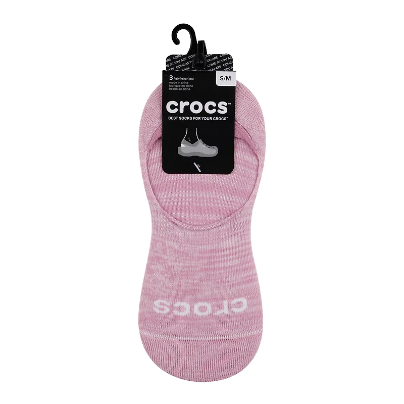 Crocs Women's Footie Socks 3-Pack
