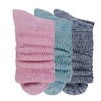 Crocs Women's Slouch Crew Socks 3-Pack