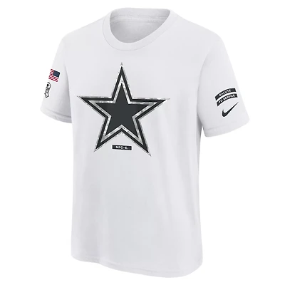 Nike Youth Dallas Cowboys Salute to Service Short Sleeve T-shirt