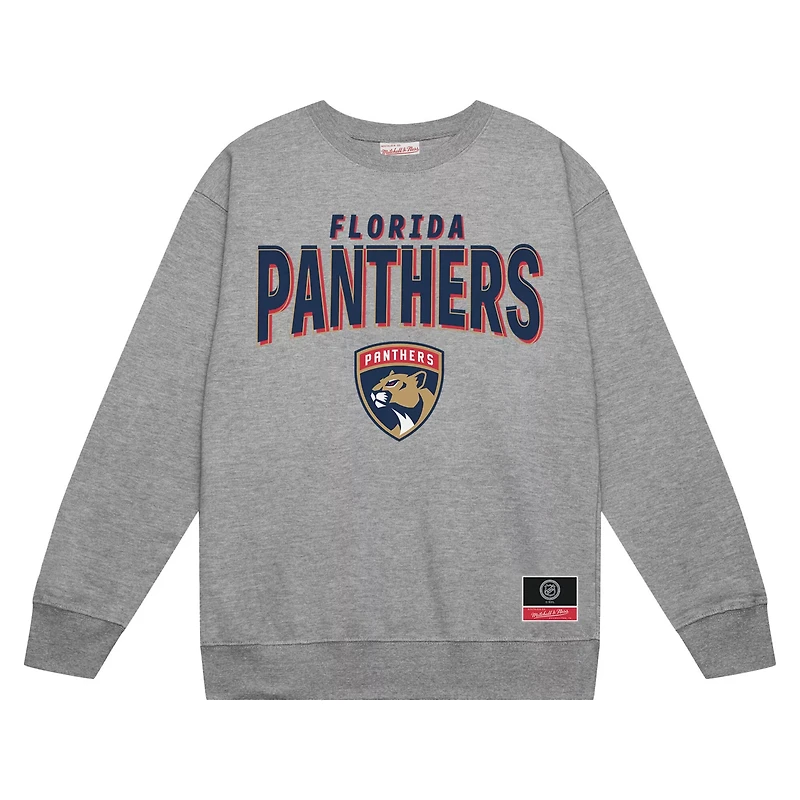 Mitchell & Ness Men's Florida Panthers 2025 NHL Stanley Cup Champions Crewneck