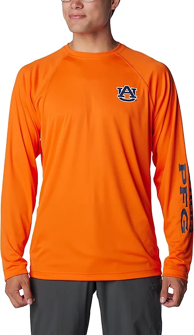 Columbia Sportswear Men's Auburn University Terminal Tackle Long Sleeve T-shirt