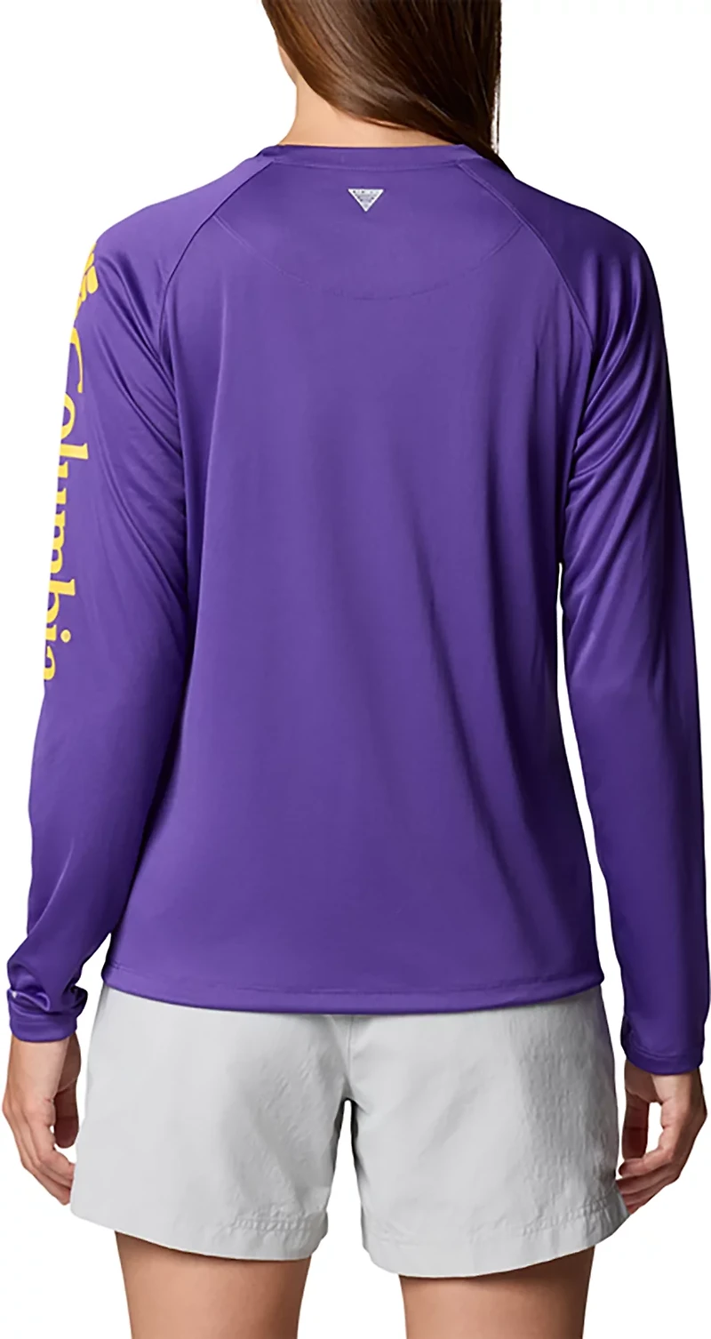 Columbia Sportswear Women's Louisiana State University Tidal Long Sleeve T-shirt