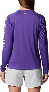 Columbia Sportswear Women's Louisiana State University Tidal Long Sleeve T-shirt