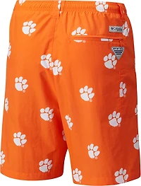 Columbia Clemson Tigers Backcast III Printed Short