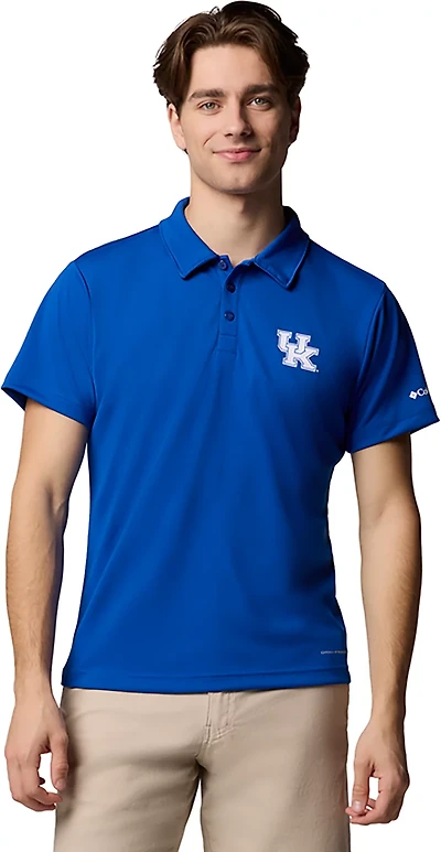 Columbia Sportswear Men's University of Kentucky Wildcats Fair Catch Polo Shirt