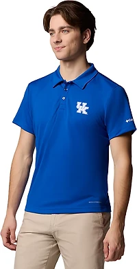 Columbia Sportswear Men's University of Kentucky Wildcats Fair Catch Polo Shirt