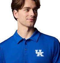 Columbia Sportswear Men's University of Kentucky Wildcats Fair Catch Polo Shirt