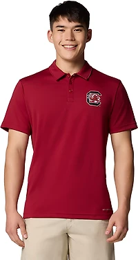 Columbia Sportswear Men's University of South Carolina Gamecocks Fair Catch Polo Shirt