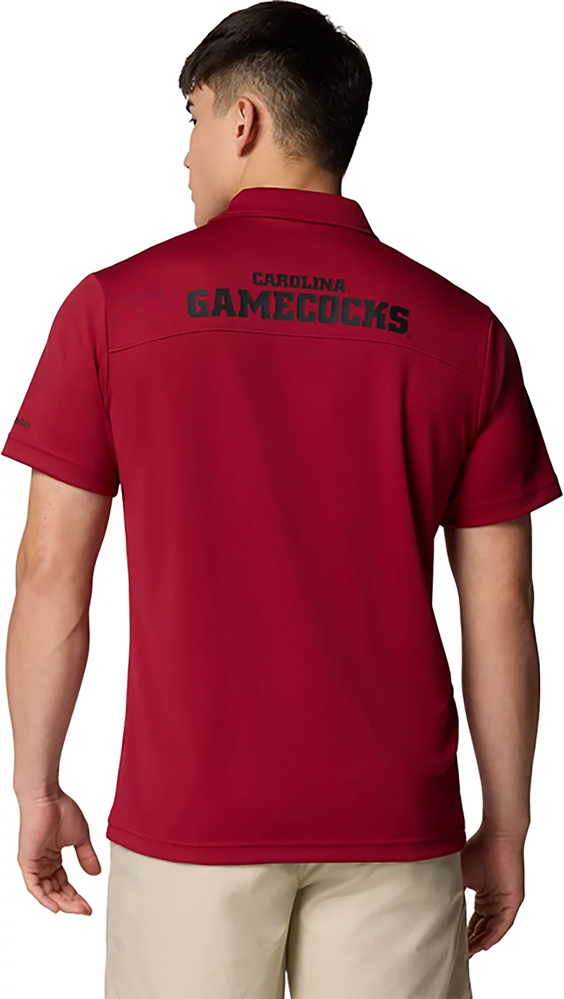 Columbia Sportswear Men's University of South Carolina Gamecocks Fair Catch Polo Shirt