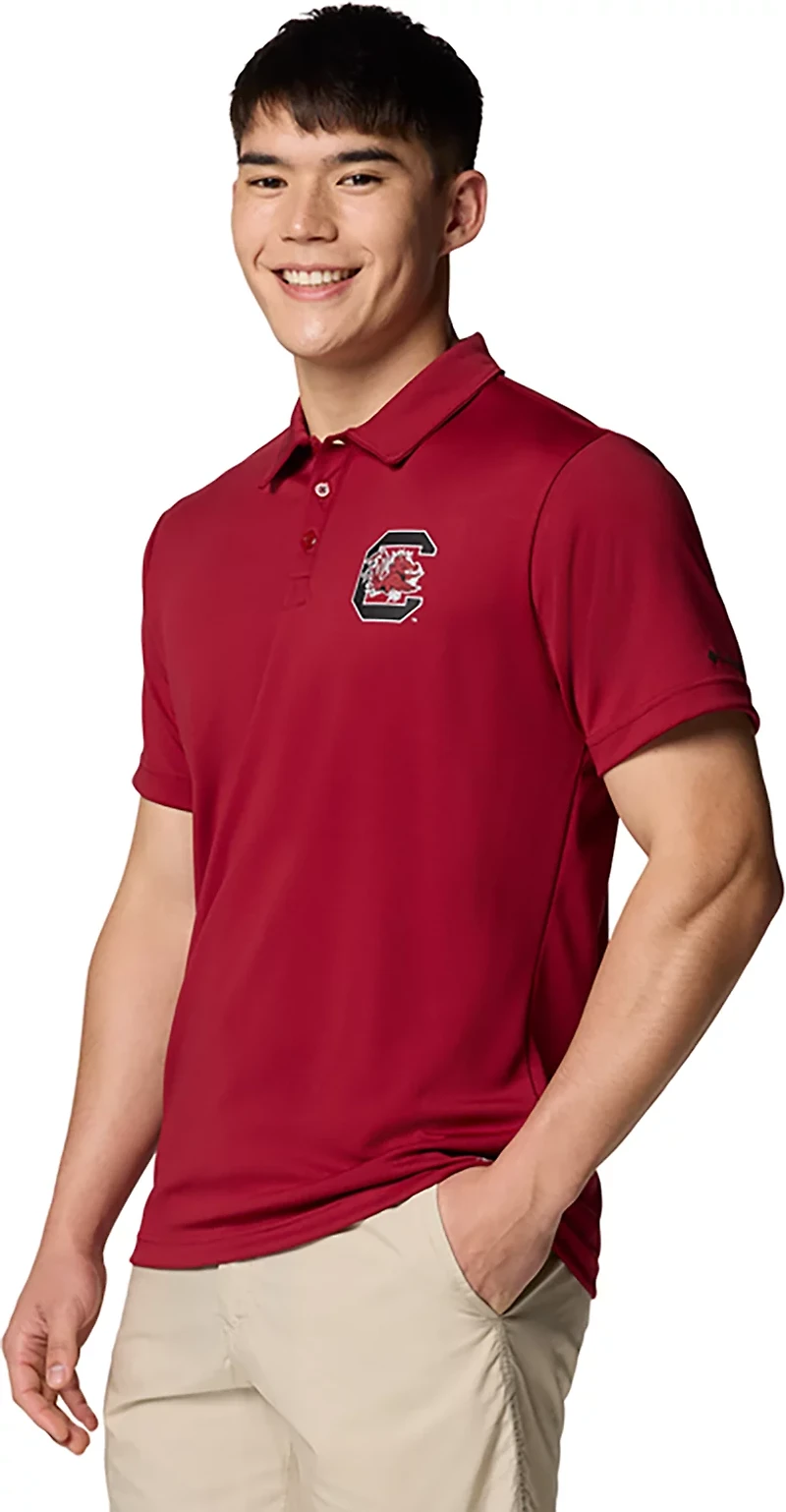 Columbia Sportswear Men's University of South Carolina Gamecocks Fair Catch Polo Shirt