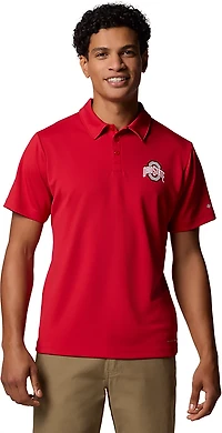 Columbia Sportswear Men's Ohio State University Buckeyes Fair Catch Polo Shirt