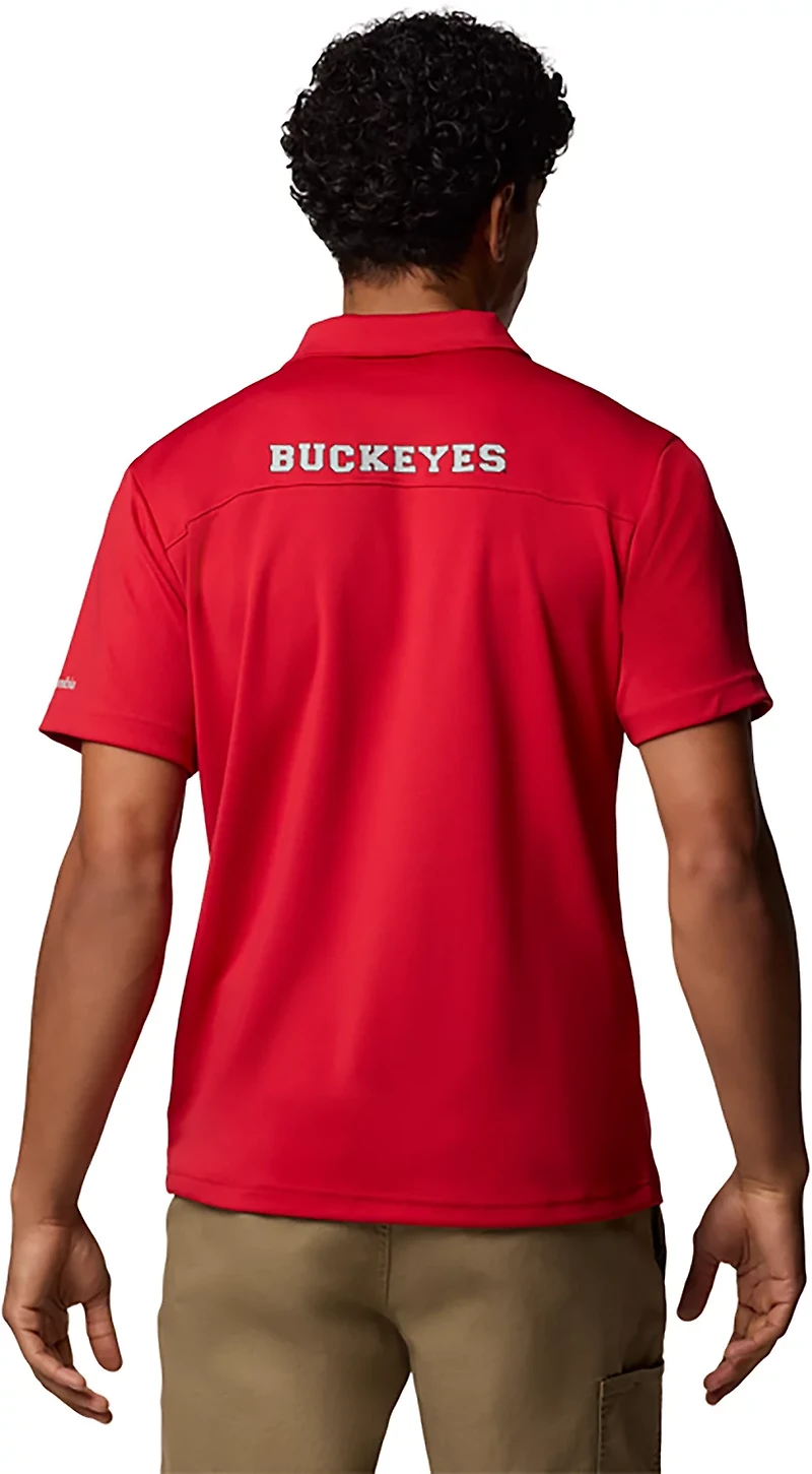 Columbia Sportswear Men's Ohio State University Buckeyes Fair Catch Polo Shirt