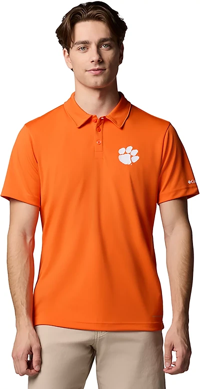 Columbia Sportswear Men's Clemson University Tigers Fair Catch Polo Shirt