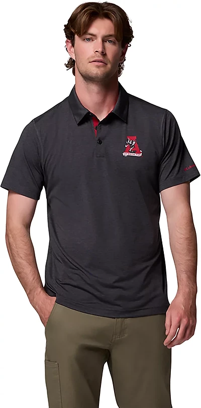Columbia Sportswear Men's Alabama CLG Vault Tech Trail Polo Shirt