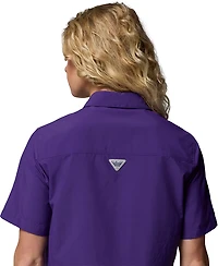 Columbia Sportswear Women's LSU CLG PFG Open Water Shirt